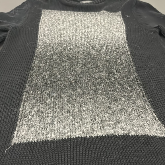 Black and gray ZARA long sweater - Picture 3 of 6